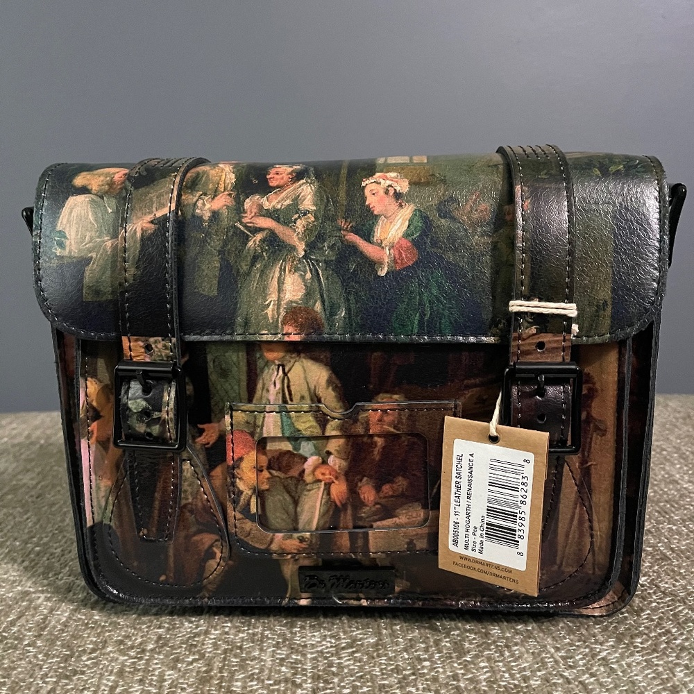 Rare New Limited Edition Dr Martens Hogarth Satchel Bag Purse